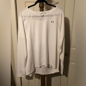 Under Armour Women's White Long Sleeve Tee